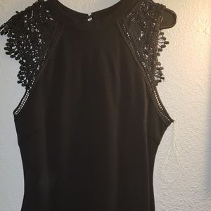 Black formfitting Fashion Nova Dress